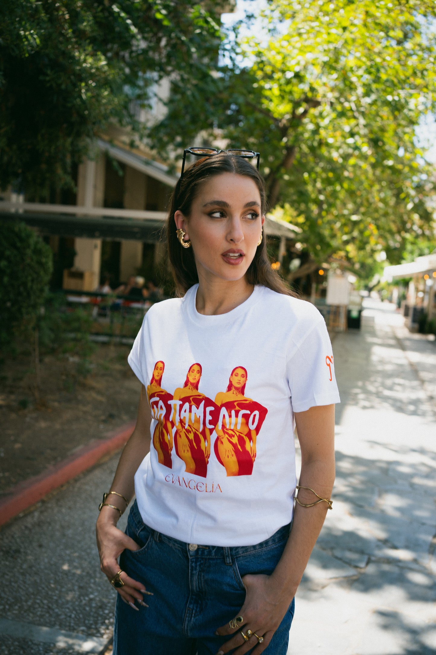 'Gia Pame Ligo' T-Shirt + Signed Album Art Card